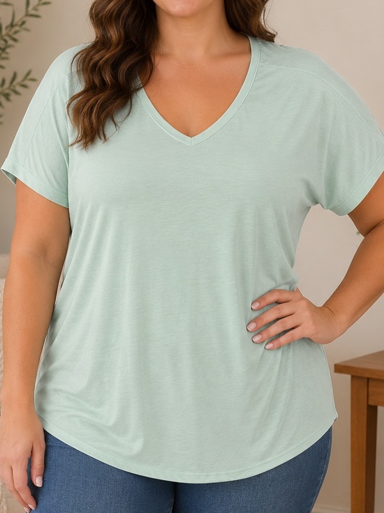 Apt. 9 Tops - Apt. 9 Mint Green V-Neck Tank Top - XXL